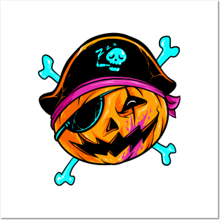 pumpkin pirates Posters and Art